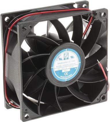 Image du produit Rs Pro Ventilateur axial cc 92mm 230m3/h 12Vcc (92 mm)