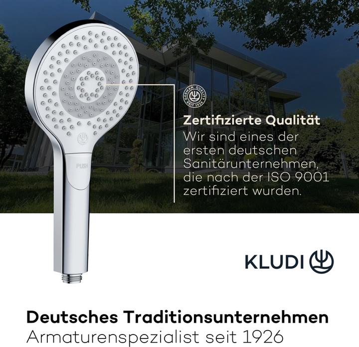 Immagine prodotto Kludi X3 Soffione doccia (3 Tipi di raggi, 15 l/min)