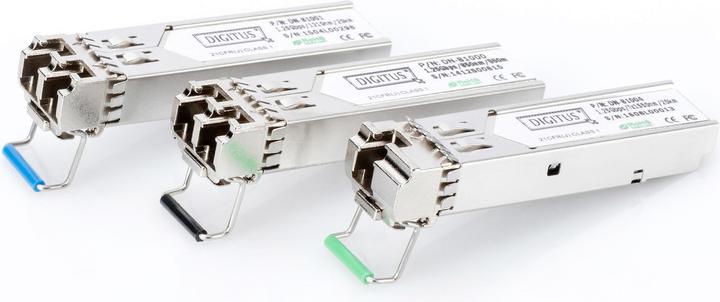 Actual product image Digitus HP-HPE compatible mini GBIC (SFP) Module, 1.25 Gbps, 0.55 Km