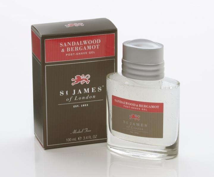 St. James of London Aftershave Gel Sandalwood & Bergamot (Gel, 100 ml)