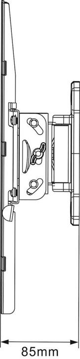 Actual product image Mount Massive MNT 204 WALLMOUNT TURN 120 (Wall, 55", 25 kg)