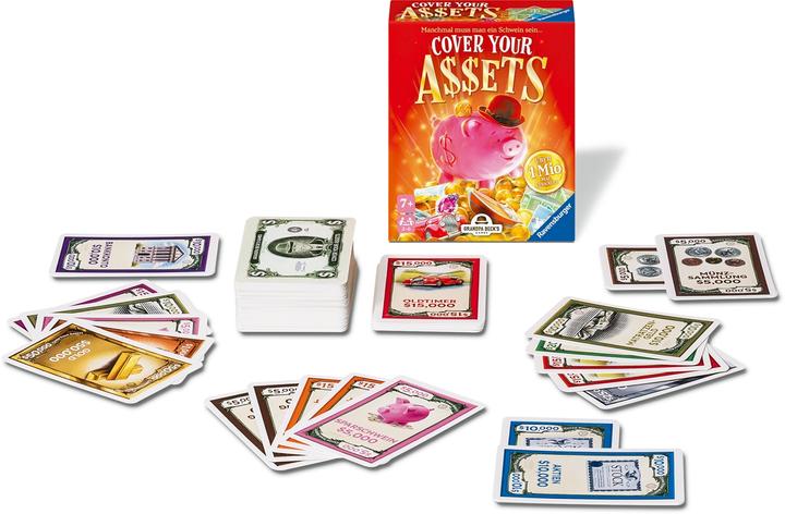 Actual product image Ravensburger Cover your assets (German)