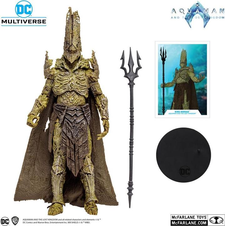 Actual product image McFarlane Aquaman and the Lost Kingdom DC Multiverse Action Figure King Kordax 18 cm