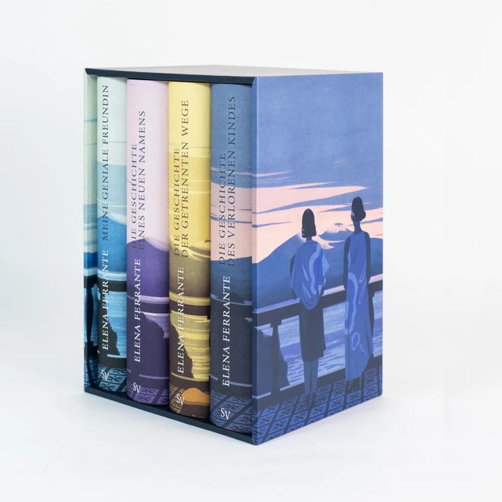 Actual product image Neapolitan Saga (4 volumes) (German, Elena Ferrante, 2020)