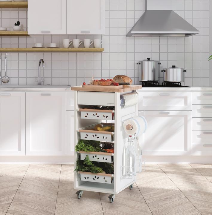 Produktbild Foppapedretti Foppa Bistrot Küchenwagen Nussbaum 4