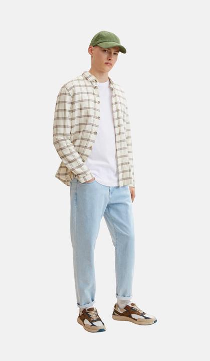Produktbild Tom Tailor Longsleeve Unifarbenes Langarmshirt mit Rundhalsausschnitt (XXL)