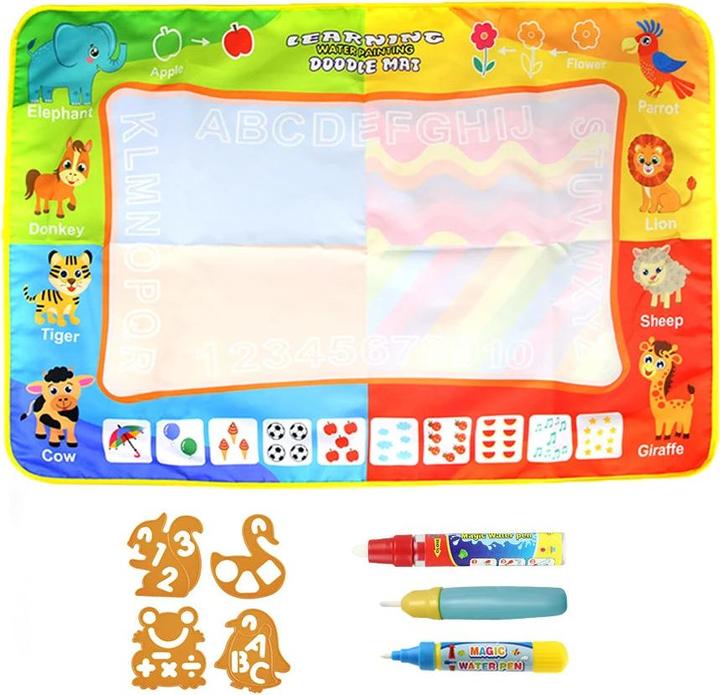 Activity Board Magische Wasser Zeichnung Matte Färbung Doodle Matte mit Magie Stifte Spielzeug Malerei Board