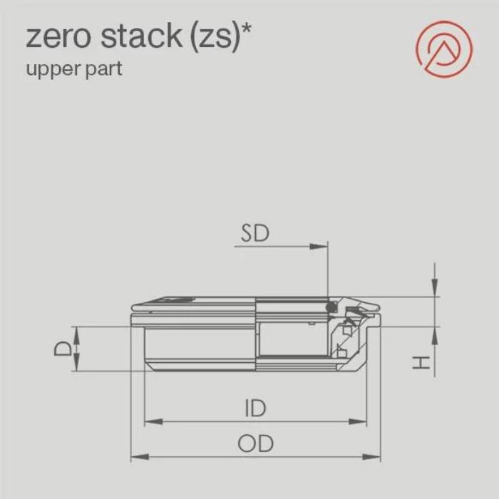Image du produit Acros Steuersatz Oberteil zs56, 1.5"