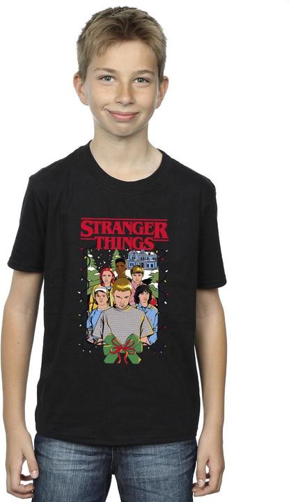 Image du produit Netflix - T-shirt STRANGER THINGS CHRISTMAS POSTER - Garçon (152, 158)