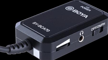 Boya Audio Adapter BY-BCA70 XLR-Mikrofon zu Smartphone