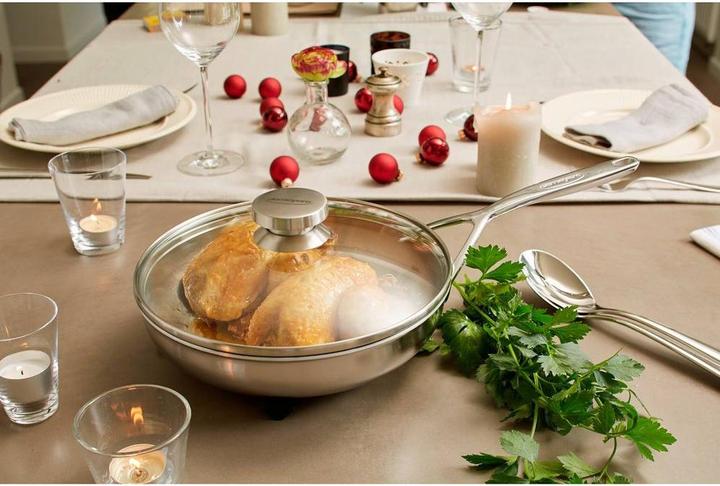 Actual product image Demeyere Glass lid with stainless steel ring 26cm (26 cm, Glass, Metal)