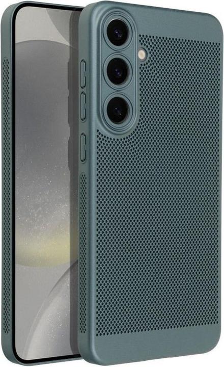 Actual product image OEM Back panel cover BREEZY case for SAMSUNG S24 Plus green (Samsung Galaxy S24+)