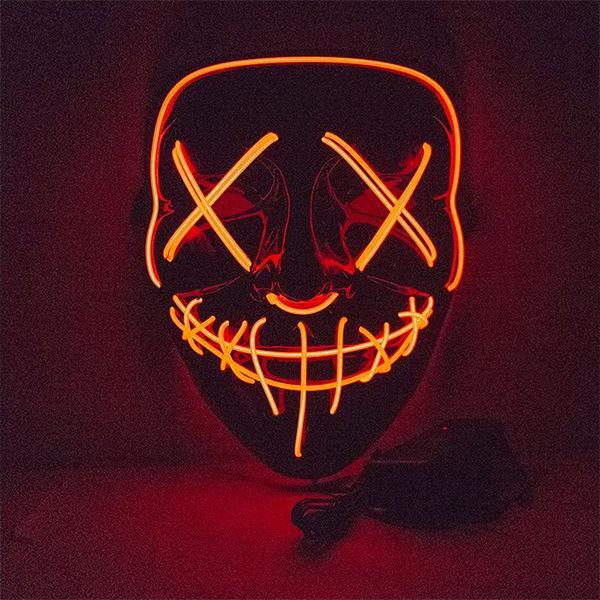 Image du produit Fasnacht Masque LED orange