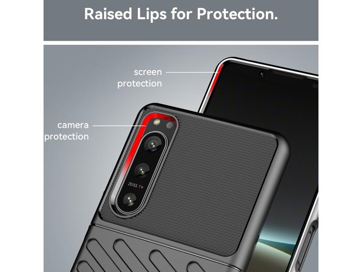Produktbild Screenguard Sony Xperia 5 IV SpaceCase Impact-Resistant Hülle (Sony Xperia 5 IV)