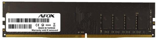 Actual product image AFOX RAM DDR3 8G 1600 MHz (1 x 8GB, 1600 MHz, DDR3-RAM, DIMM)