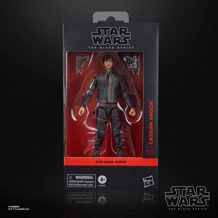 Actual product image Hasbro Star Wars: Andor Black Series action figure Cassian Andor 15 cm