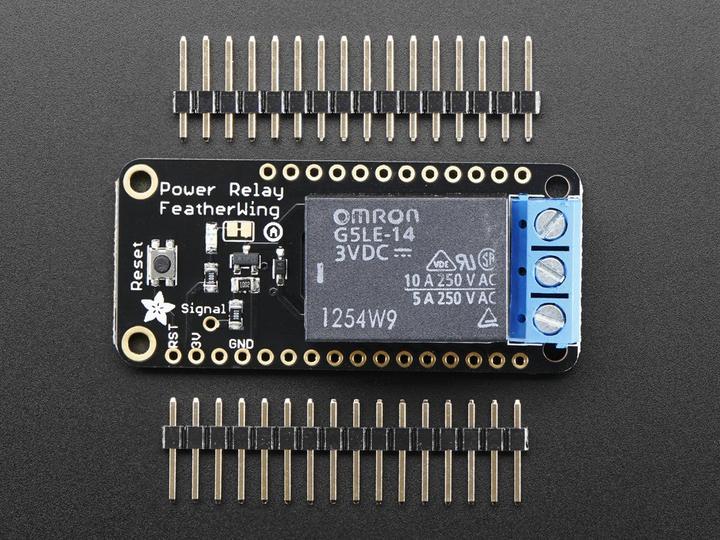 Actual product image Adafruit Power Relay FeatherWing