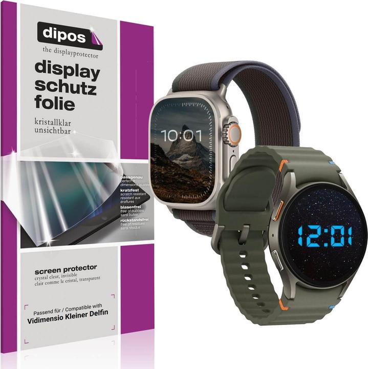 Actual product image Dipos Screen Protector Crystalclear for Vidimensio Kleiner Delfin