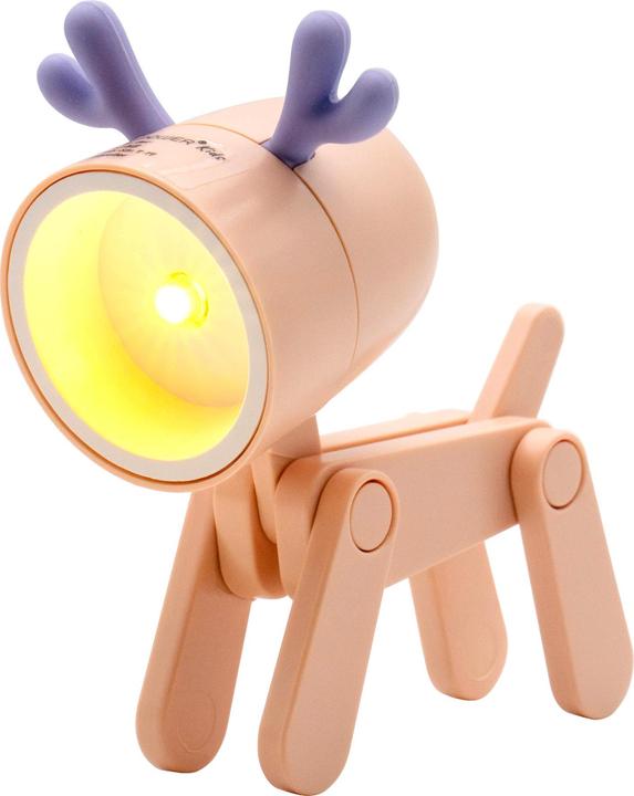 Produktbild RealPower LED-Tier Taschenlampe Pink deer (6.40 cm)