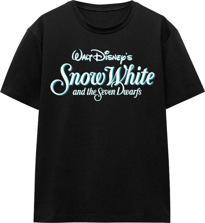 Actual product image Snow White Unisex Adult Logo T-Shirt (XL)