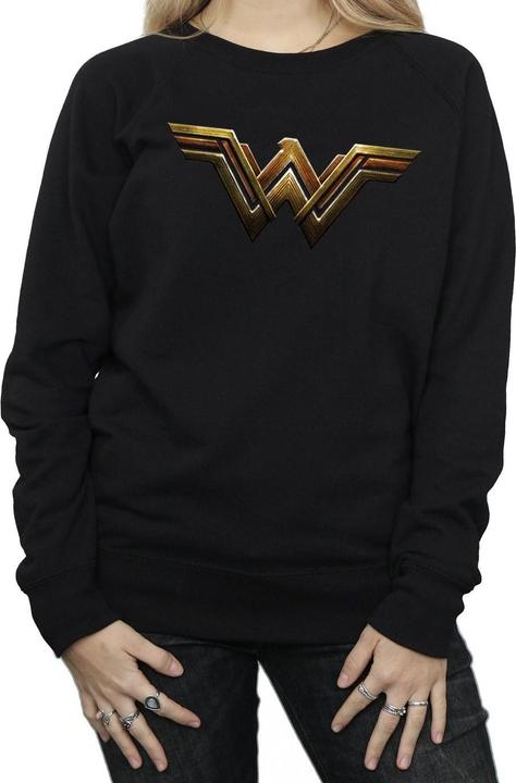 Produktbild Justice League Movie Wonder Woman Emblem Sweatshirt (L)