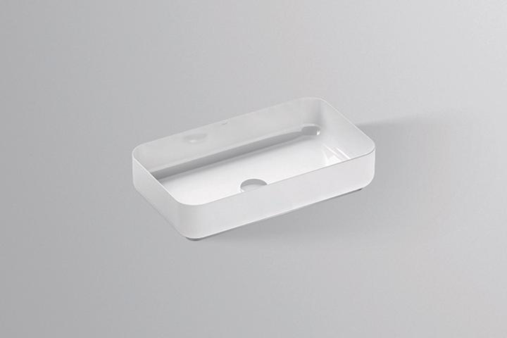 Image du produit Alape Vasque à bol en alambic SB.SR650, rectangulaire L : 599mm H : 118mm P : 349mm, 3507500000, blanc (349 mm, 599 mm)