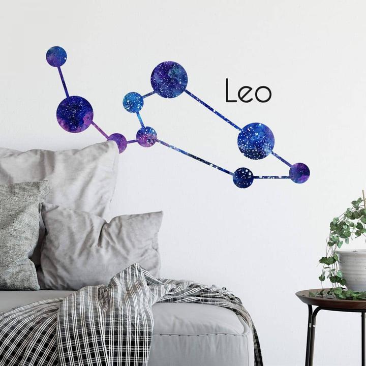 Actual product image Trenddeko Constellation Leo - Leo (110 x 58 cm)