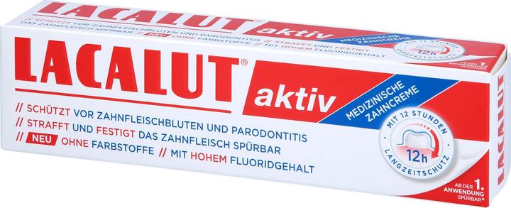 Produktbild Dr. Theiss LACALUT aktiv Zahncreme, 100 ml Zahncreme (100 ml)