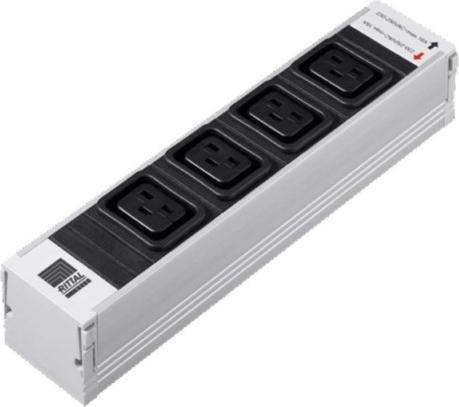 Image du produit Rittal Modules de prise PSM Plus 4 x prise CEI 320 C19