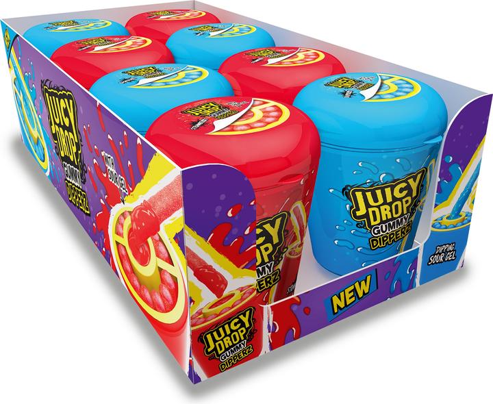 Produktbild Bazooka JuicyDrop Gummy Dipperz 96g (1 Stk., 96 g)