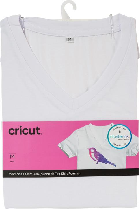 Actual product image Cricut T-Shirt Infusible Ink Women Size M, White