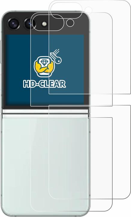 Produktbild BROTECT Schutzfolie Displayschutz Klar (2 Stück, Samsung Galaxy Z Flip 5G)