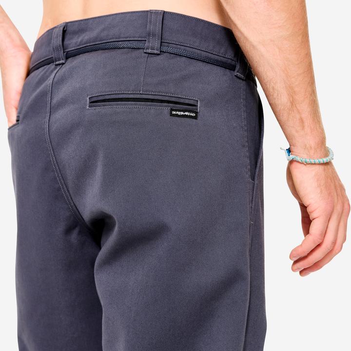 Produktbild Oxelo Hose Chino Skateboarding - CN500 Heavy grau (M)