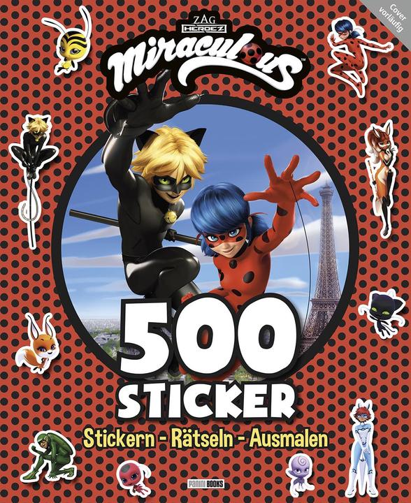 Produktbild Panini Miraculous 500 Sticker - Block mit 8 Stickerseiten (500 St