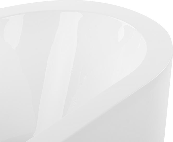 Actual product image Beliani Bathtub freestanding white oval 170 x 80 cm EMPRESA (214 l, 80 cm)