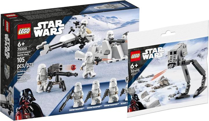 Actual product image LEGO Snowtrooper Battle Pack & AT-ST (75320, LEGO Star Wars)