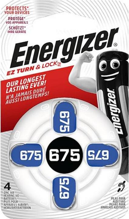 Actual product image Energizer Hearing aid battery 675 (4 pcs., 675, 635 mAh)