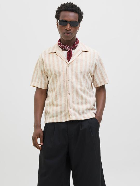 Produktbild Jack & Jones Jorsummer Structure Ss Shirt Styd Ss25 (L)