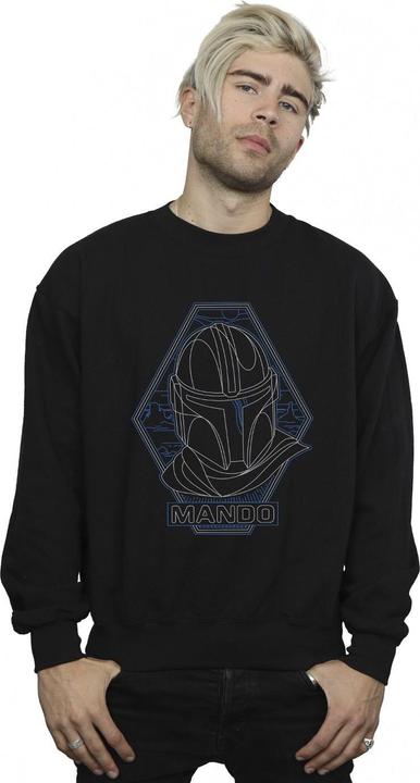 Image du produit Star Wars - Sweat THE MANDALORIAN OUTLINE HELM DIAMOND - Homme (XXL)