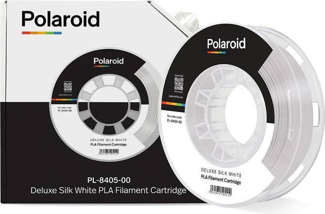 Polaroid Filament Universal Deluxe Seide PLA Filam. (PLA, 1.75 mm, 250 g, Weiss)