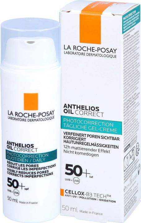 Actual product image La Roche Posay Anthelios Oil Correct Crème spf50+ 50ml (Sun cream face, SPF 50+, 50 ml, 94 g)
