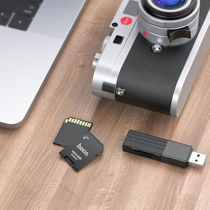 Actual product image Hoco Memory cards adapter TF to SD memory cards HB22
