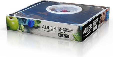 Produktbild Adler Waage Mechanische Personenwaage AD 8178 Höchstgewicht (Belastbarkeit) 120 kg, Genauigkeit 1000 (120 kg)