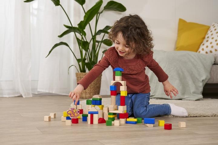 Produktbild Eichhorn Holzbausteine 75 Jahre