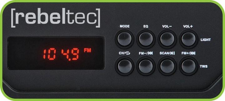 Produktbild Rebeltec SoundBox 340 Bluetooth garsiakalbis (6 h, Batteriebetrieb)