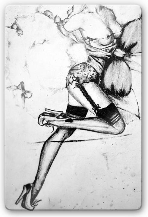 Image du produit Trenddeko Séduisante pin-up (40 x 60 cm)