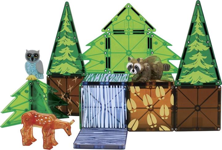 Immagine prodotto Magna-Tiles Set di animali della foresta (25 pezzi)