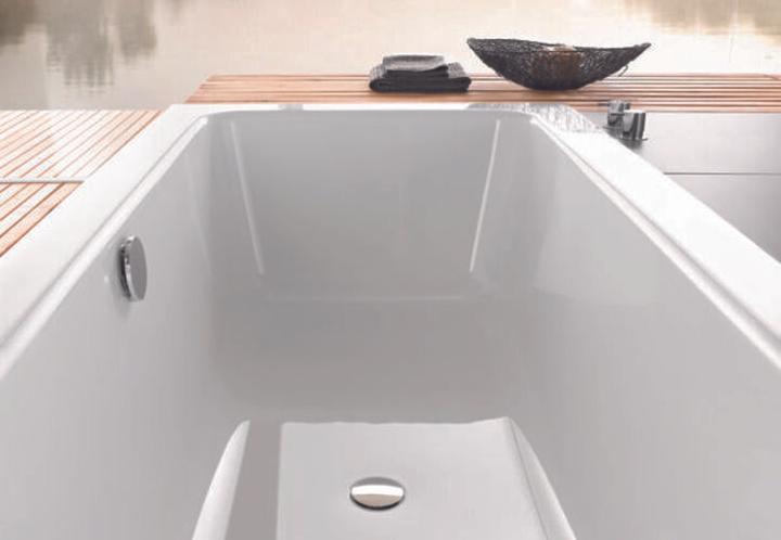 Actual product image Bette One, with round drain, 180x80cm, 3313 (158 l, 180 cm, 80 cm)