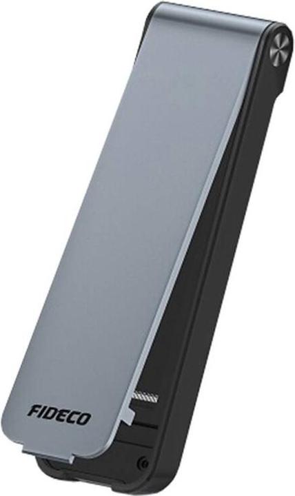 Actual product image Fideco M210CP Grey M.2 NVMe SSD Enclosure 10Gbps (USB-C/USB 3.2) (M.2)