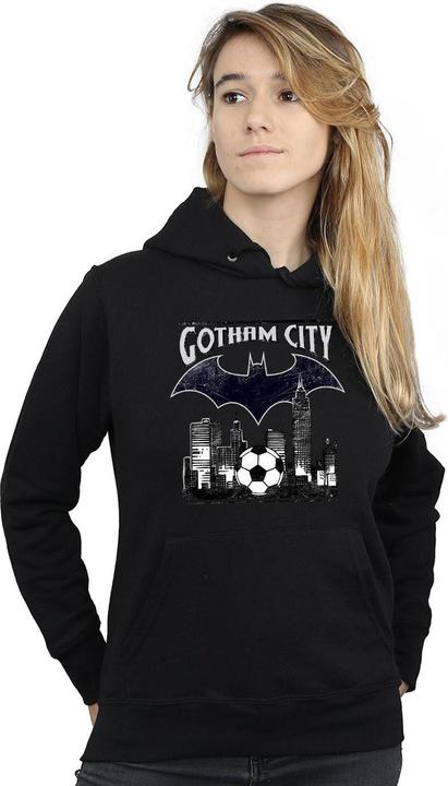 Immagine prodotto Batman Football Gotham City Felpa con Cappuccio Donna (M)